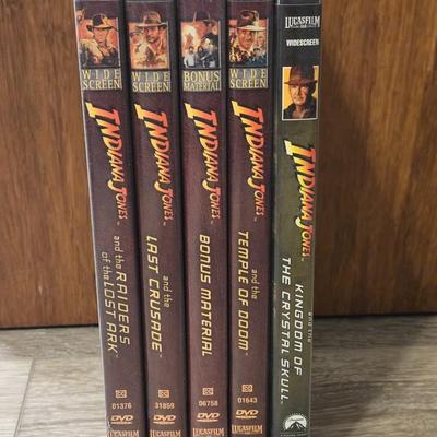 Indiana Jones DVD Lot