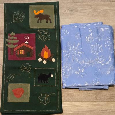 Holiday Tablecloth and Runner