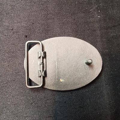 SCHLITZ AND NINTENDO BELT BUCKLES