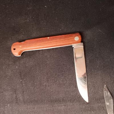 LARGER FOLDING KNIFE AND LETTER OPENER WITH IMPERIAL FOLDING KNIFE