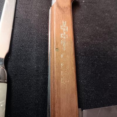 LARGER FOLDING KNIFE AND LETTER OPENER WITH IMPERIAL FOLDING KNIFE