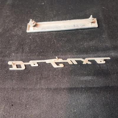 2 AUTO METAL EMBLEMS AND HONDA EMBLEM