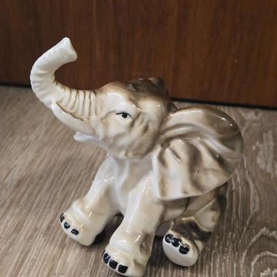 Antique Porcelain Elephant