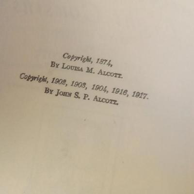 LOT 116 OLD BOOK "EIGHT COUSINS" BY LOUISA M. ALCOTT