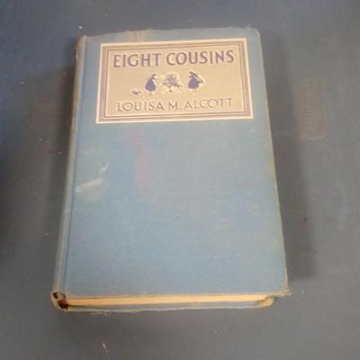 LOT 116 OLD BOOK "EIGHT COUSINS" BY LOUISA M. ALCOTT