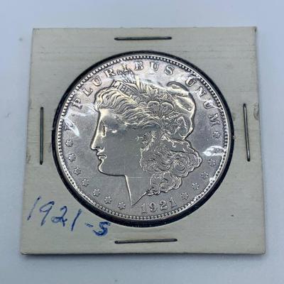 1921-S Morgan Silver Dollar