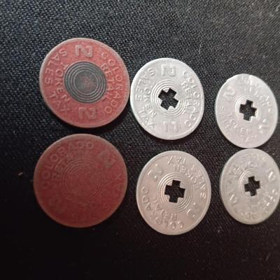 COLORADO RETAIL SALES TAX TOKENS