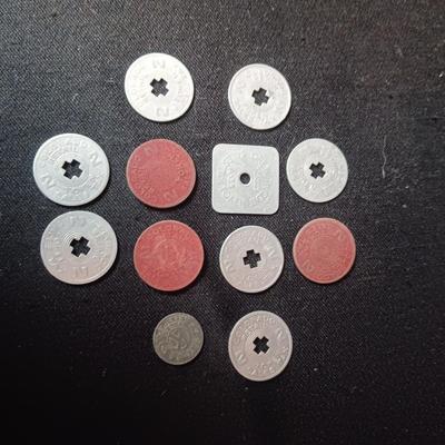 FINAL LOT OF COLORADO SALES TAX TOKENS