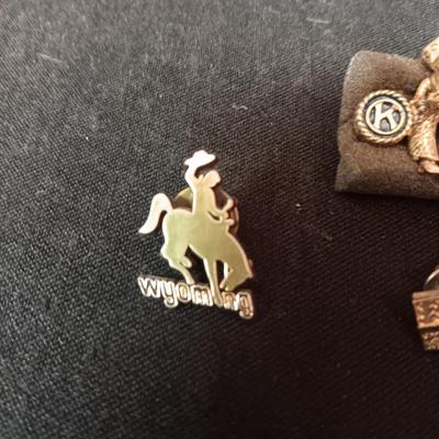 TIE TACKS AND LAPEL PINS