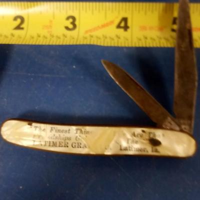 LOT 118 LOT OF SEVEN OLD POCKET KNIVES