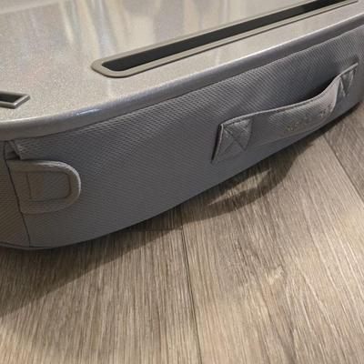 Lap Desk with Battery Powered Electronics Charging