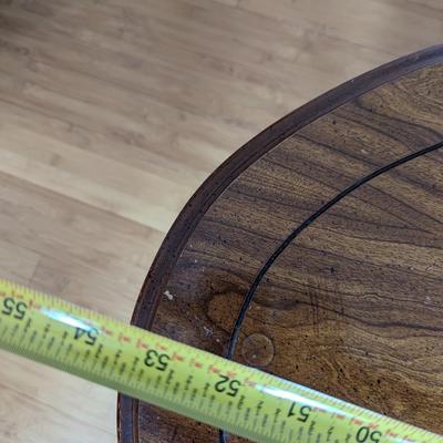 Oval Coffee Table With Glass Top