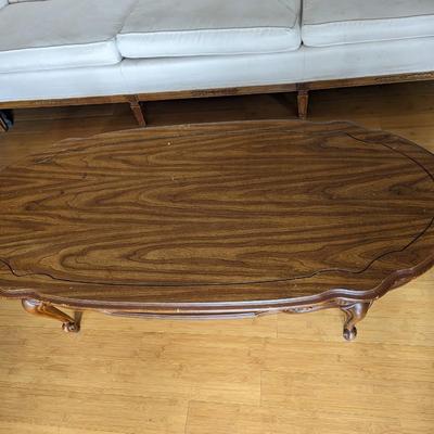 Oval Coffee Table With Glass Top