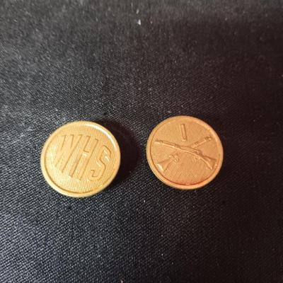 2 MILITARY PINS