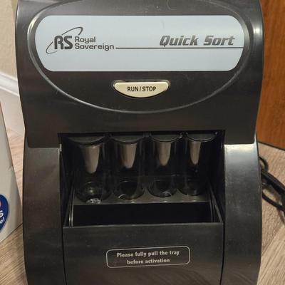Coin Sorter and Rolls