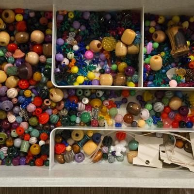 Beads Jewelry Making Lot