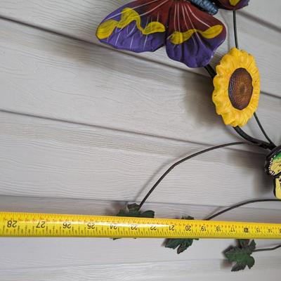 Metal Butterfly Wall Art