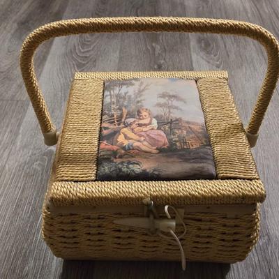 Full Sewing Basket