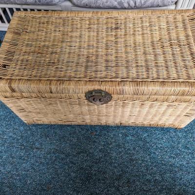 Wicker Storage Chest