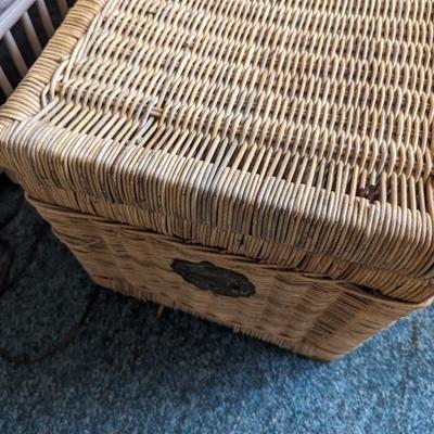Wicker Storage Chest