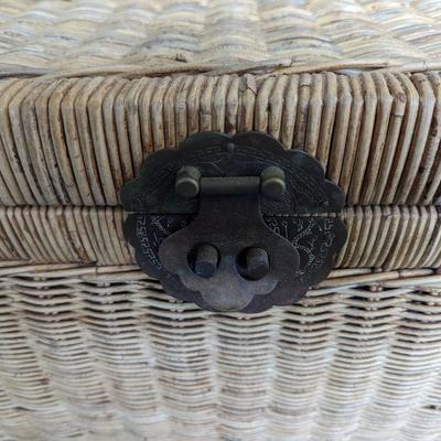 Wicker Storage Chest