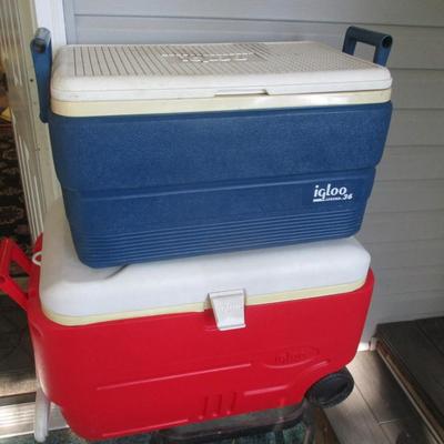 Assortment Of Coolers