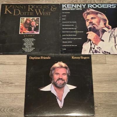 (3) Kenny Rogers Albums