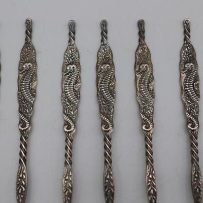 WHITING Sterling Silver Seahorse Set of (11)