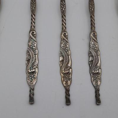 WHITING Sterling Silver Seahorse Set of (11)
