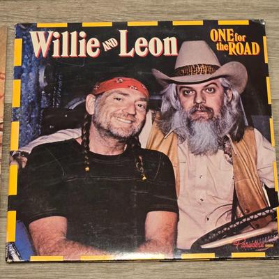 Waylon Jennings, Willie & Leon Russell Albums