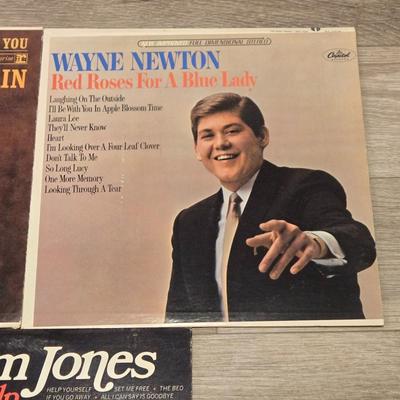 Tom Jones, Dean Martin, and Wayne Newton Albums