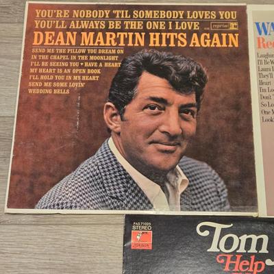 Tom Jones, Dean Martin, and Wayne Newton Albums