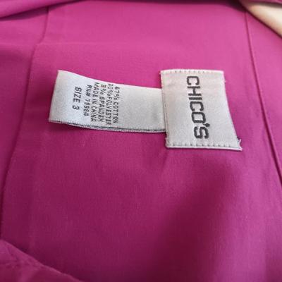 LADIES TALBOT SKIRTS AND CHICO'S SHIRTS