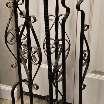 MCM Fireplace Set