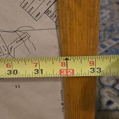 Antique Leadville Mining Map