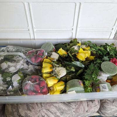 Assortment Of Artificial Flowers