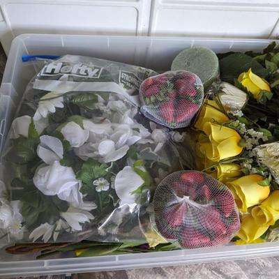 Assortment Of Artificial Flowers