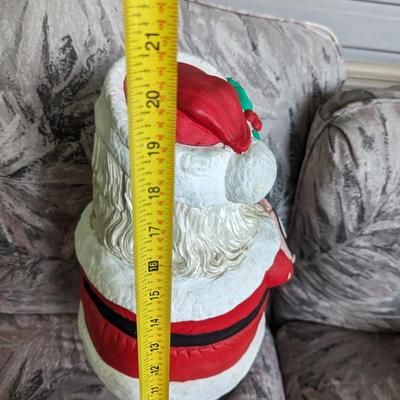 Solid Ceramic Santa