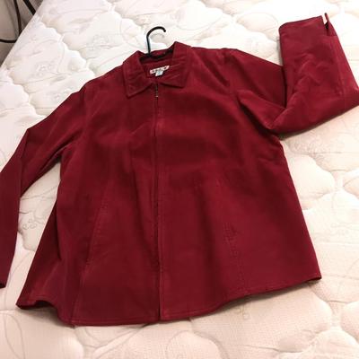 LADIES COLDWATER CREEK SUEDE JACKET