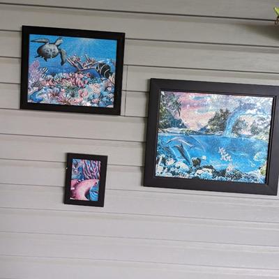 Ocean Scene Framed Puzzles