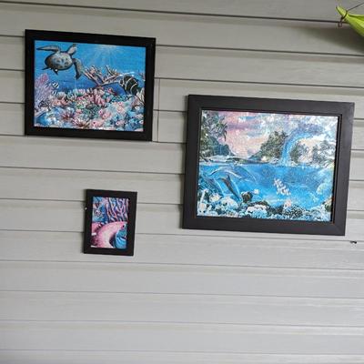 Ocean Scene Framed Puzzles
