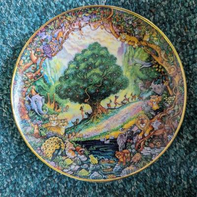 Franklin Mint Paradise By Bill Bell Plate