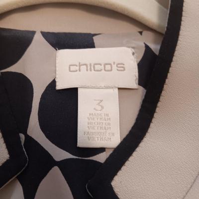 CHICO'S DRESS JACKET AND 2 PAIRS OF SLACKS