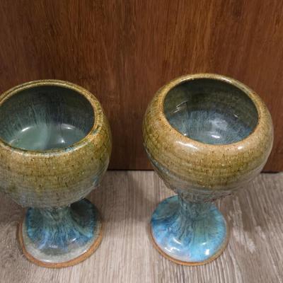 (2) Ceramic Vessels