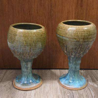 (2) Ceramic Vessels