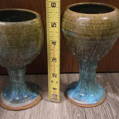 (2) Ceramic Vessels