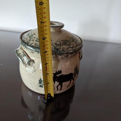 Signed Bear Cookie Jar