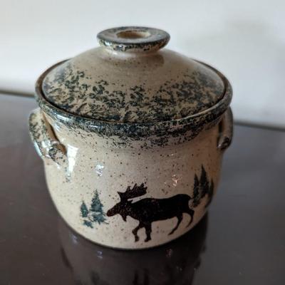 Signed Bear Cookie Jar