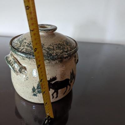 Signed Bear Cookie Jar