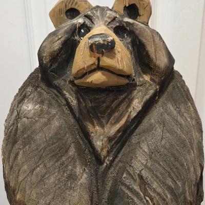 Locally Carved Bear #1
